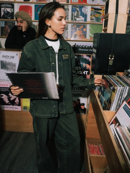 Chaqueta Vaquera Dickies Lewistown Verde