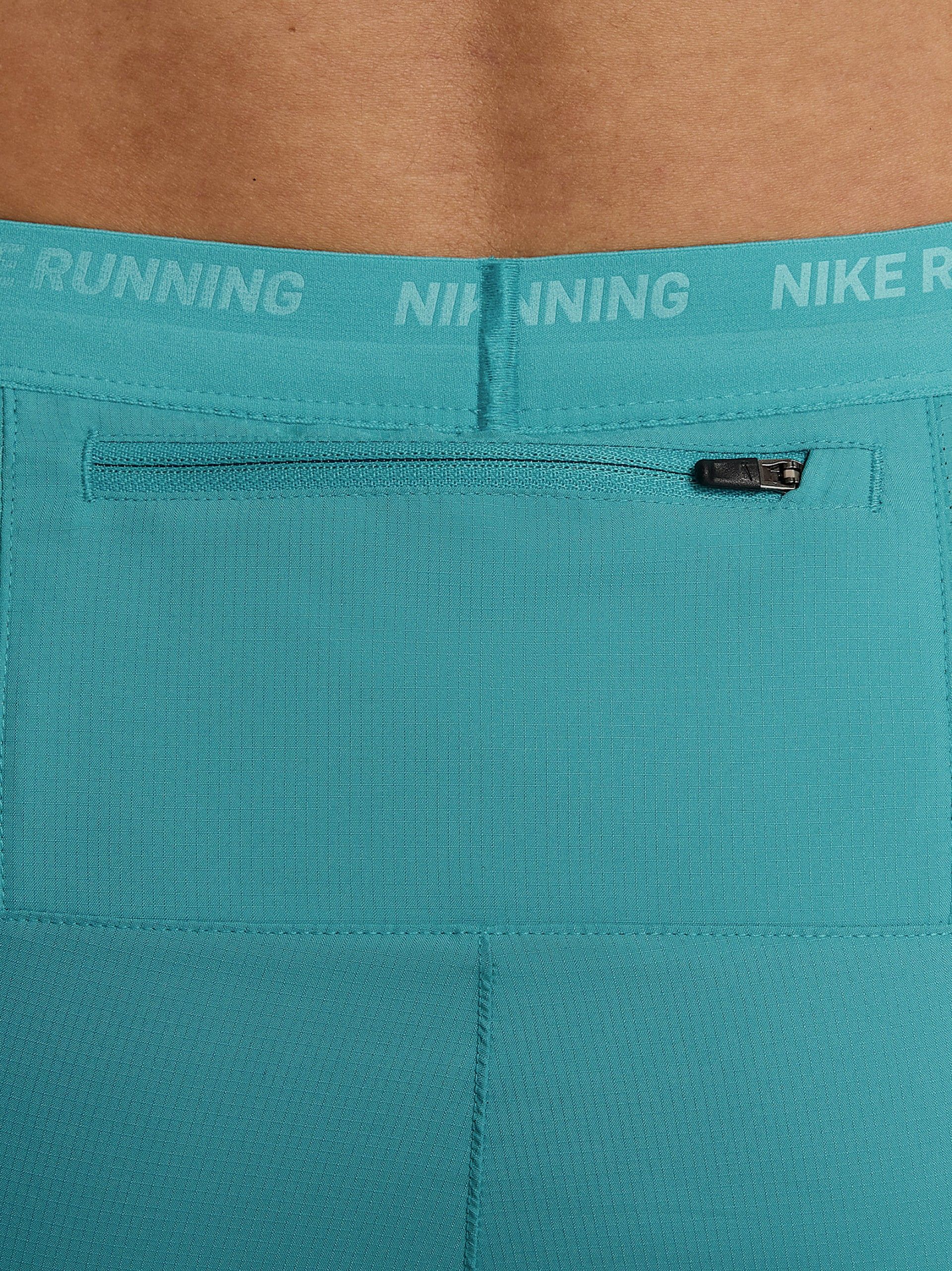 Pantalones Cortos de Running Nike Dri-FIT Stride Hybrid 13cm Azules Para Hombre