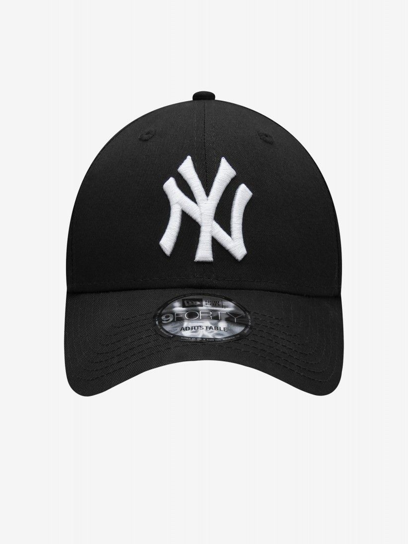 Bon New Era 940 New York Yankees Essential 9FORTY Preto