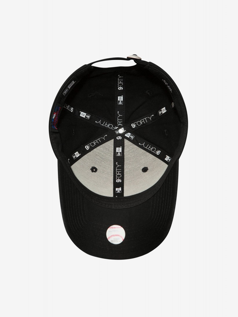 Bon New Era 940 New York Yankees Essential 9FORTY Preto