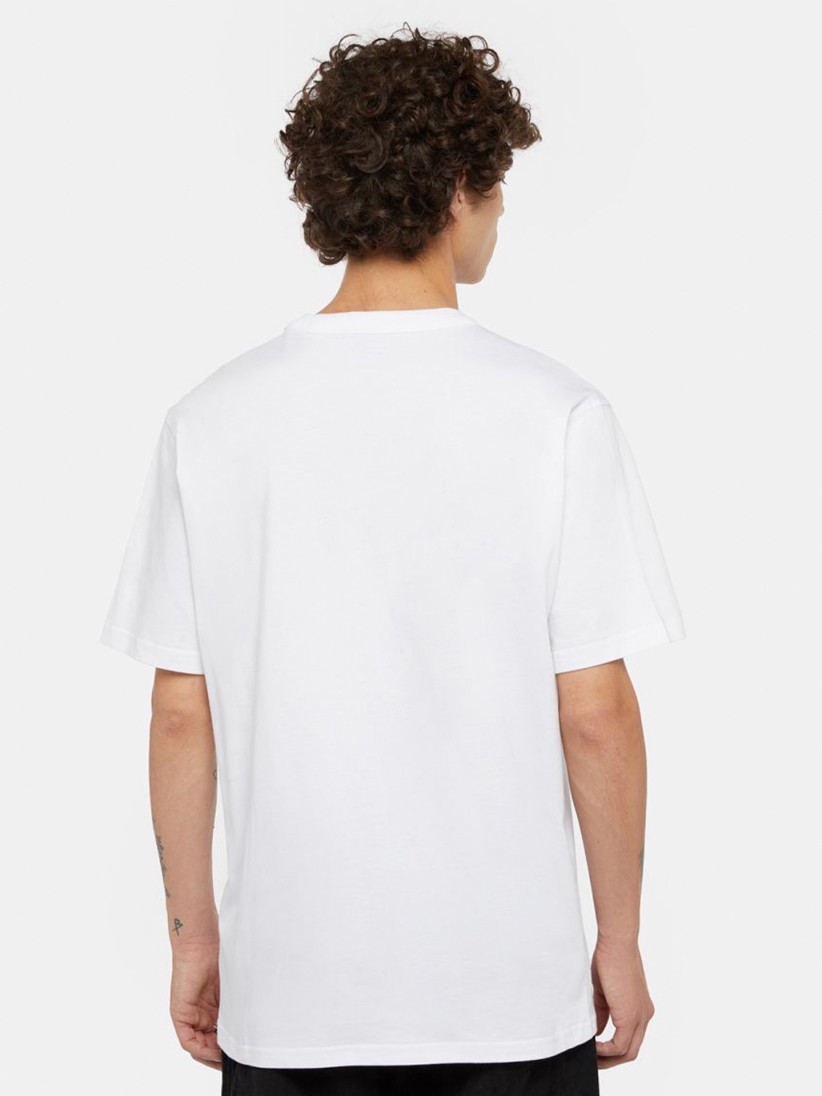 T-shirt Dickies Aitkin Chest Branca