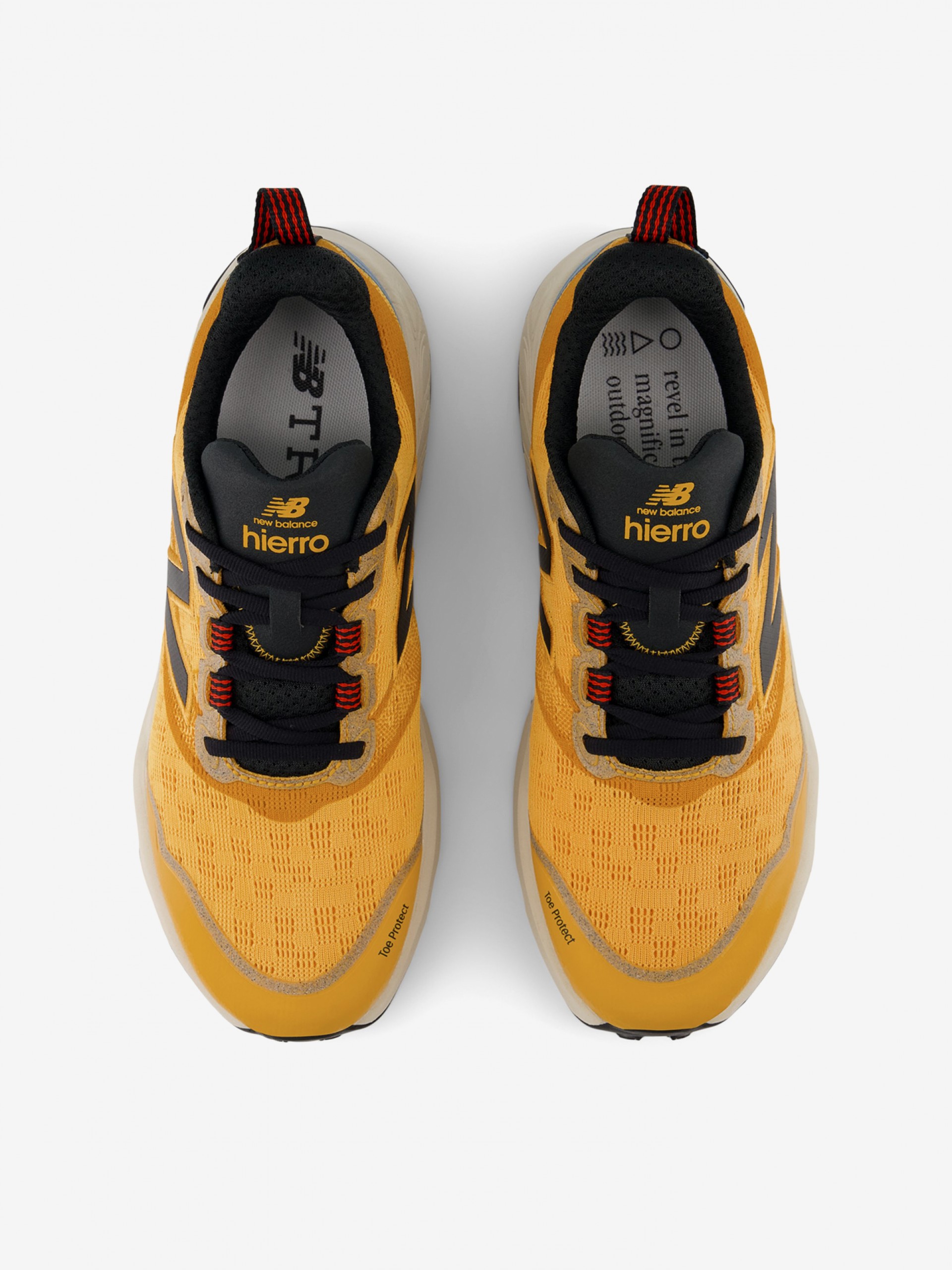 Zapatillas New Balance Fresh Foam X Hierro v9 Amarillas Para Hombre