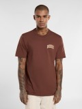 T-shirt Dickies Aitkin Chest Castanha
