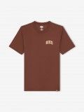 T-shirt Dickies Aitkin Chest Castanha