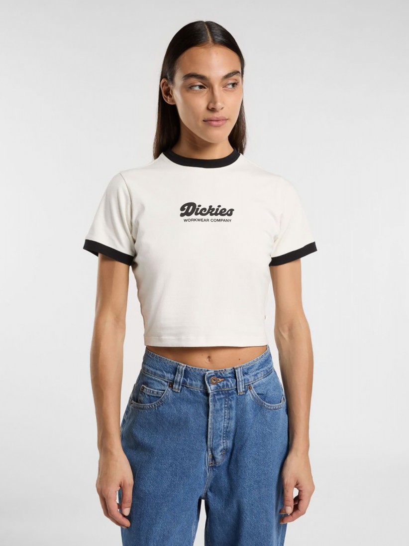 Dickies Lewistown Ringer Beige T-shirt