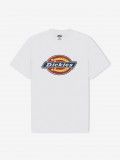 T-shirt Dickies Icon Logo Branca