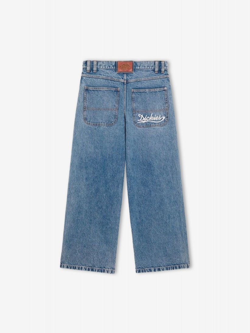 Calas de Ganga Dickies Loose Wave Azuis