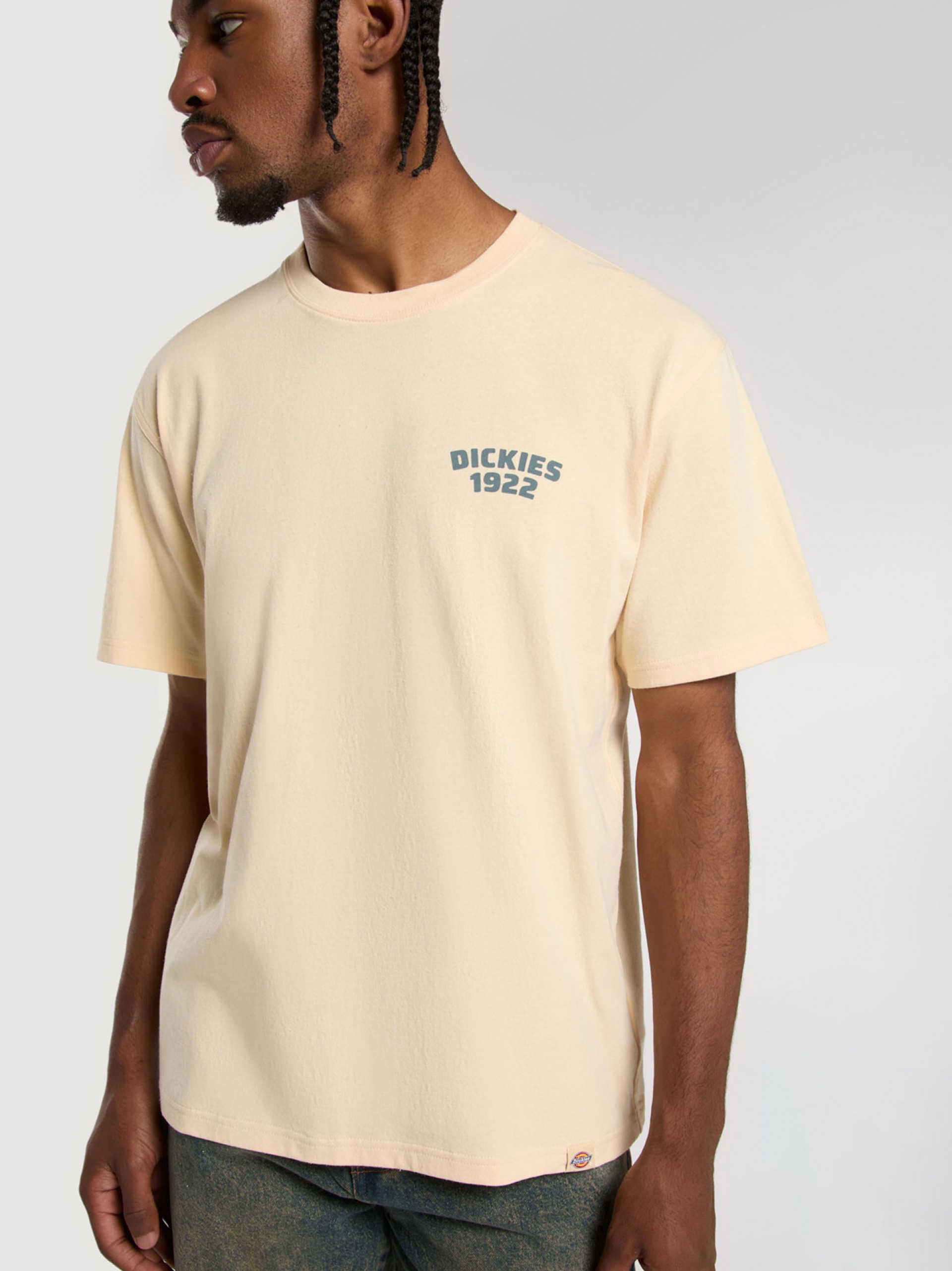 T-shirt Dickies Mechanic Amarela