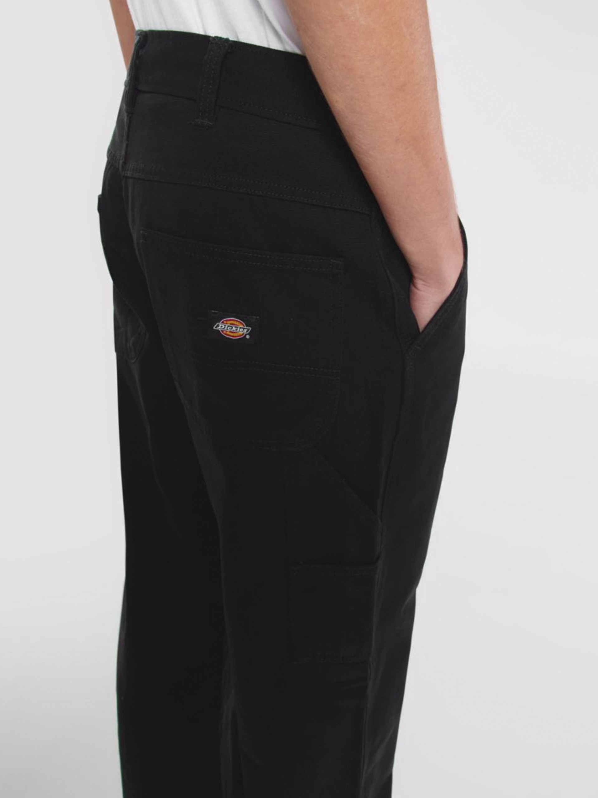 Calças Dickies Canvas Carpenter Lightweight Pretas