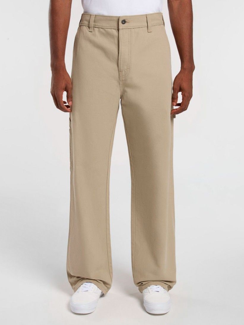 Dickies Canvas Carpenter Lightweight Beige Trousers