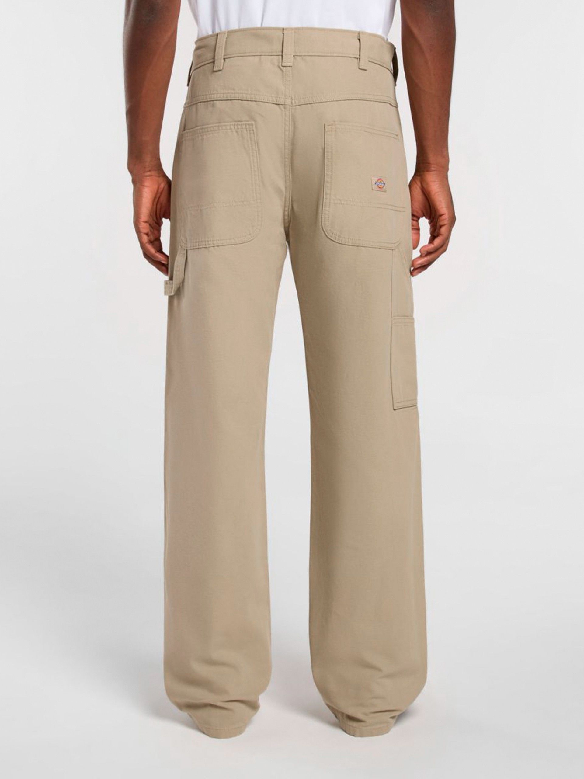 Calças Dickies Canvas Carpenter Lightweight Bege