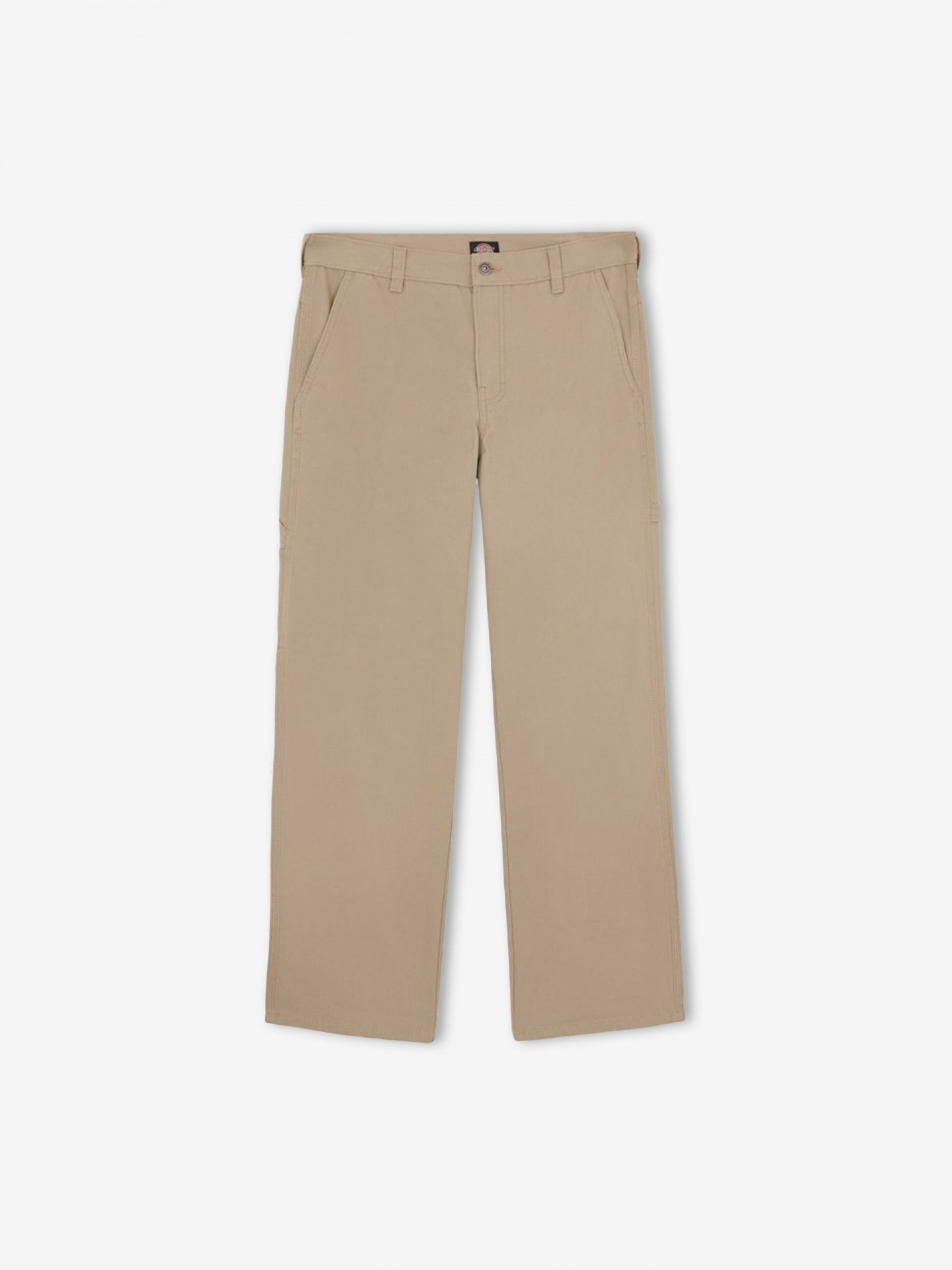 Calças Dickies Canvas Carpenter Lightweight Bege