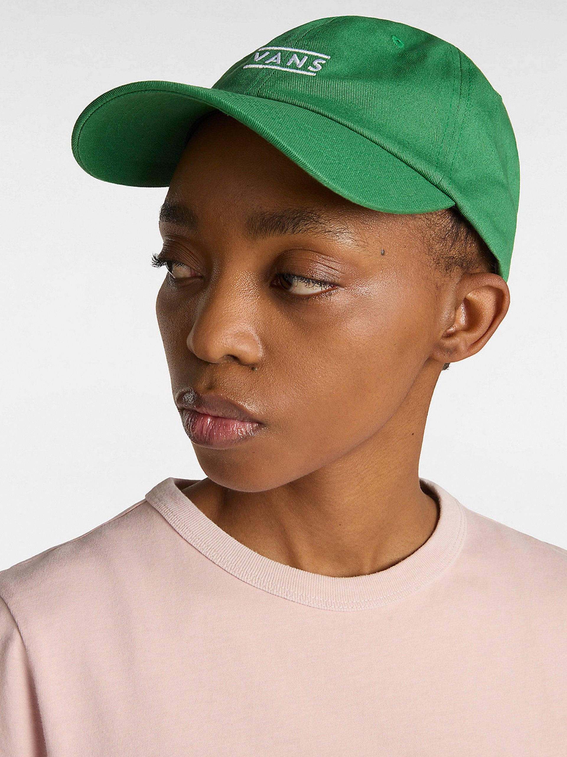 Vans Half Box Curved Bill Jockey Kids Green Cap