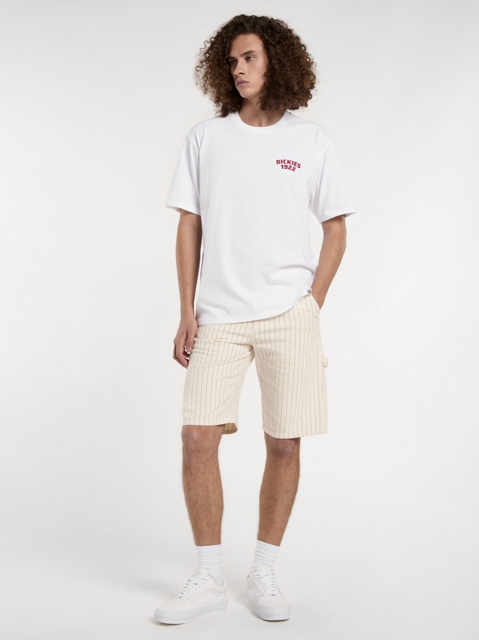 T-shirt Dickies Mechanic Branca