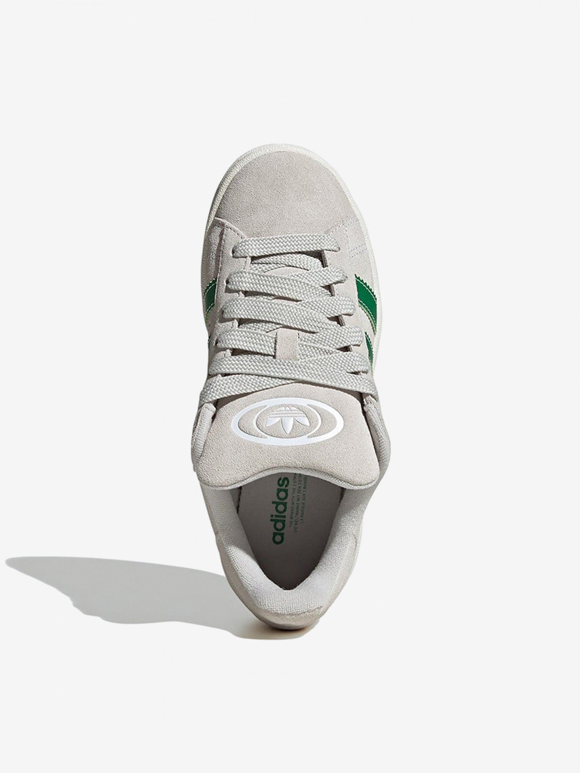 Zapatillas Adidas Campus 00s J Grises y Verdes