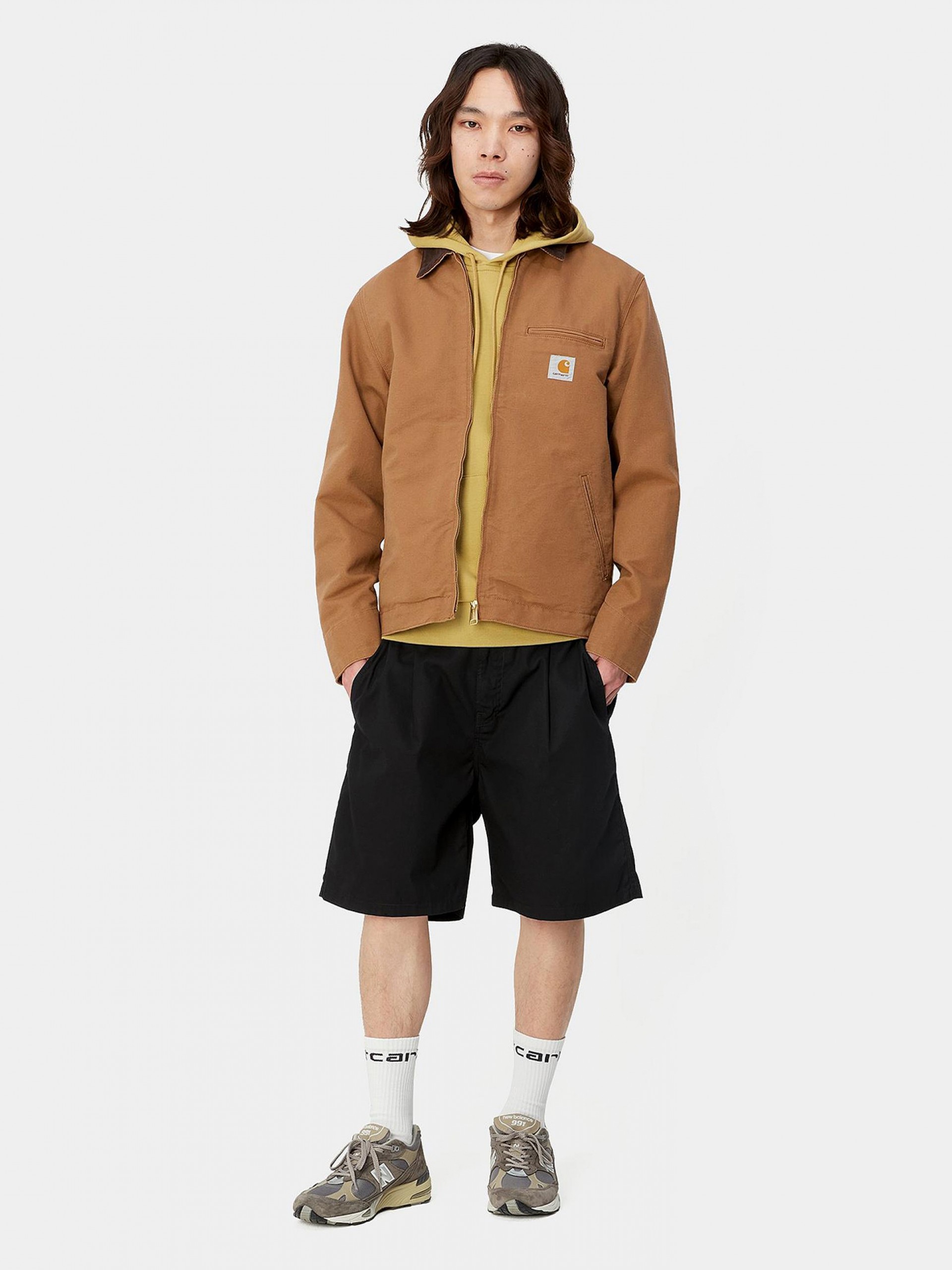 Carhartt WIP Double Albert Black Shorts