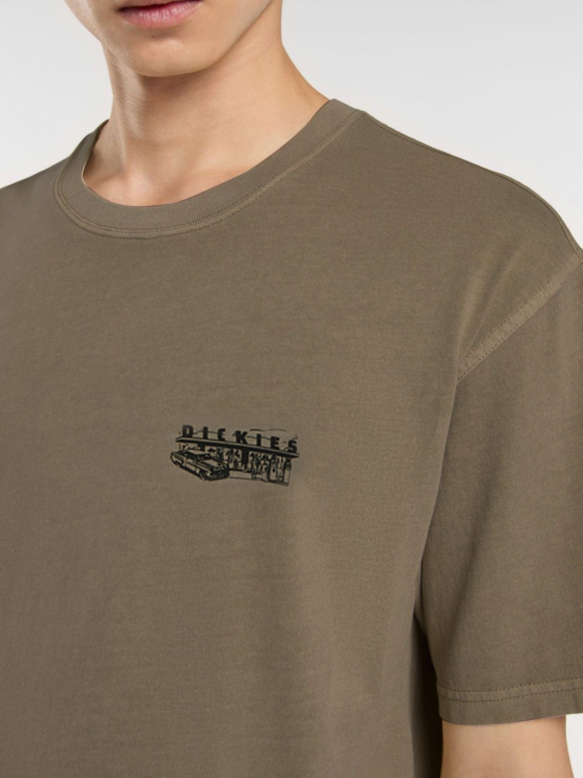 Dickies Service Station Beige T-shirt