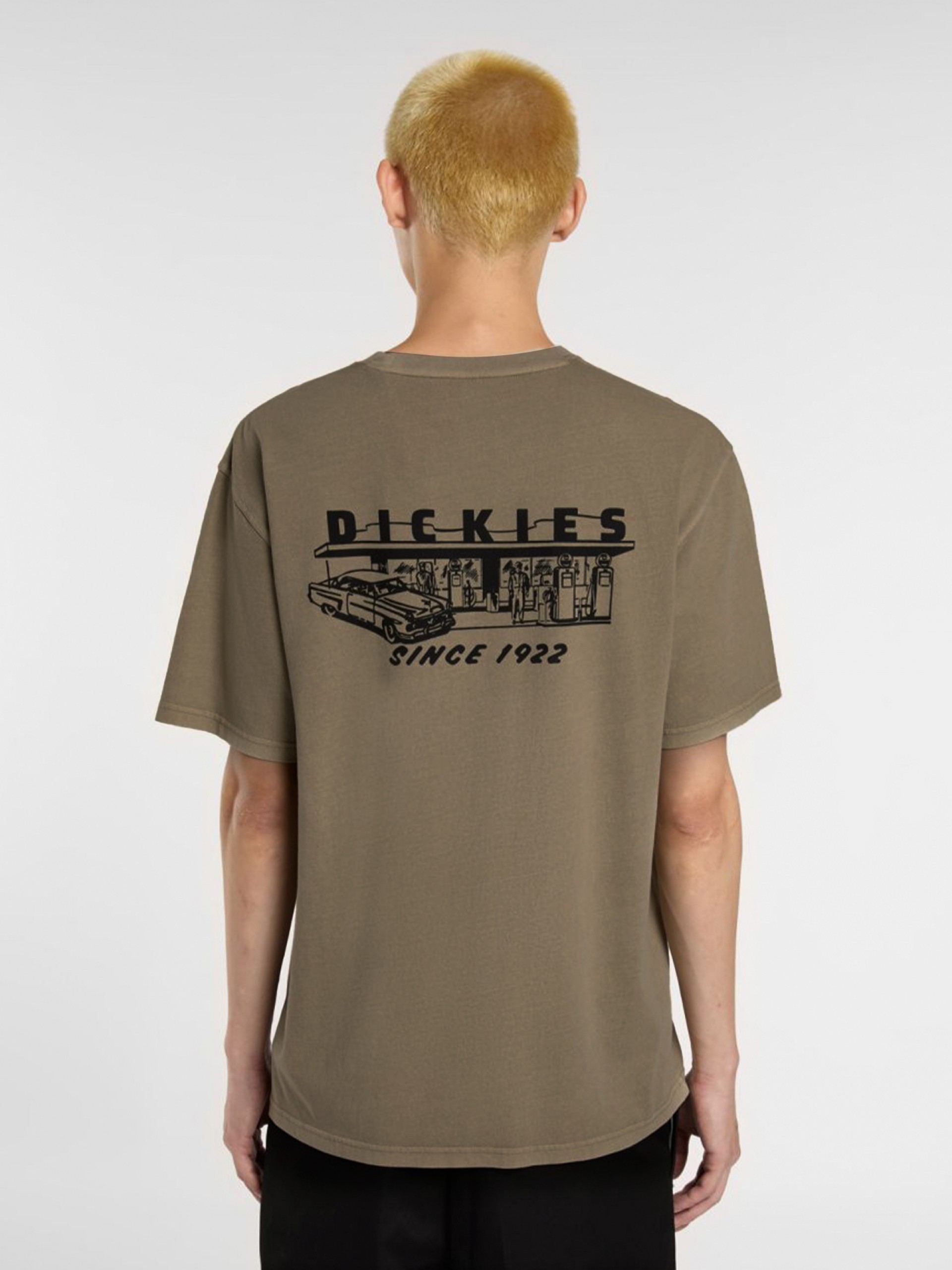 Dickies Service Station Beige T-shirt