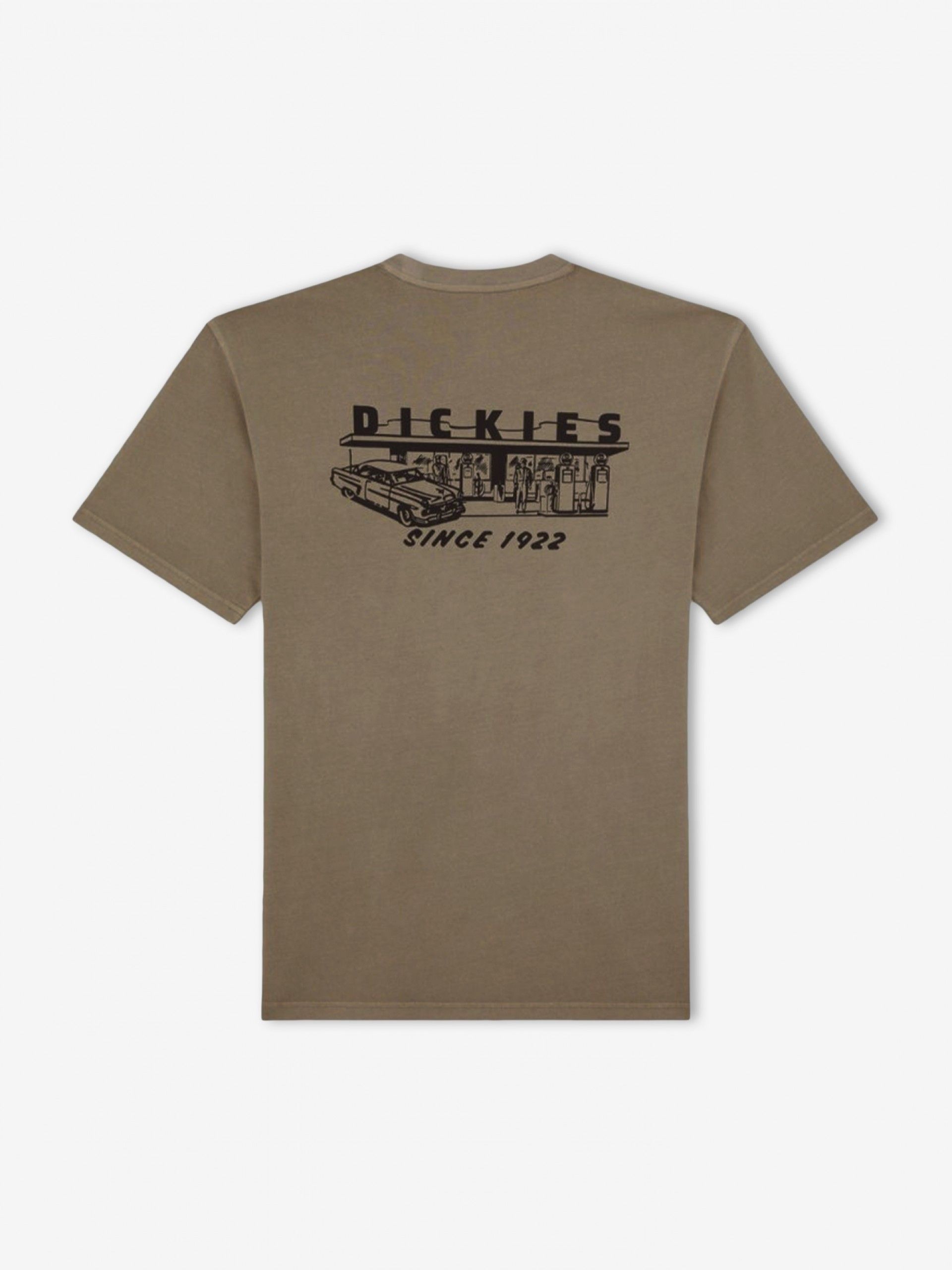 Dickies Service Station Beige T-shirt