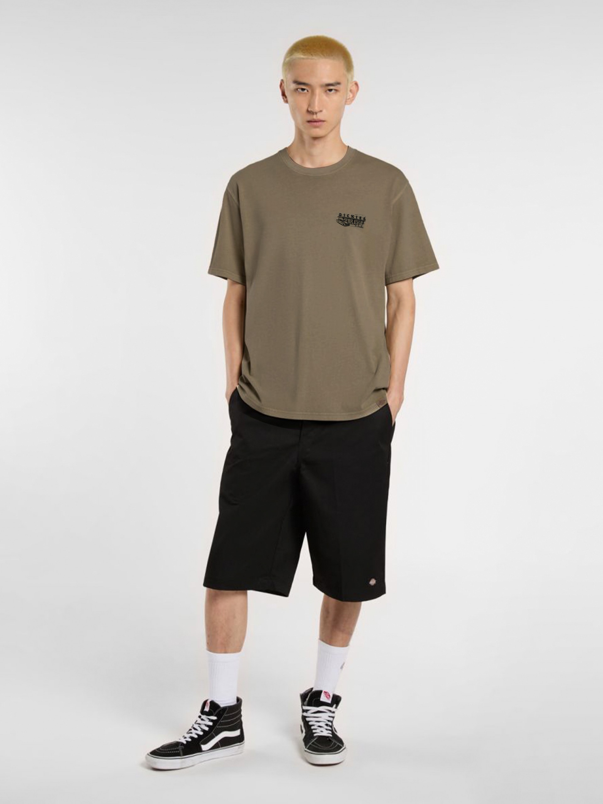 Dickies Service Station Beige T-shirt