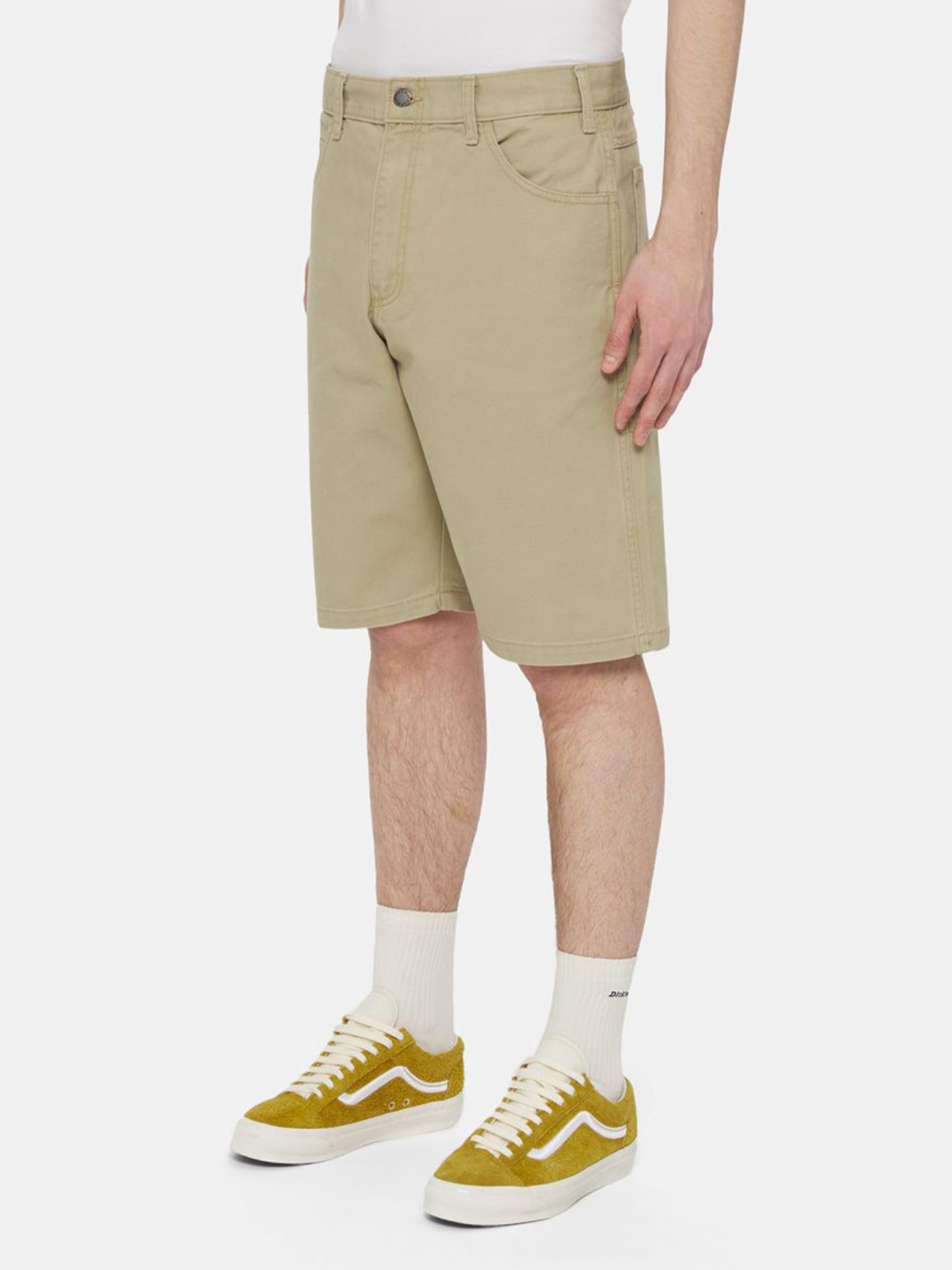 Pantalones Cortos Dickies Duck Canvas Carpenter Beige