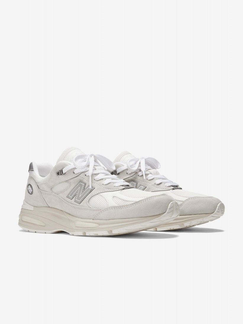 Sapatilhas New Balance Made in UK 991v2 Cinzentas e Brancas