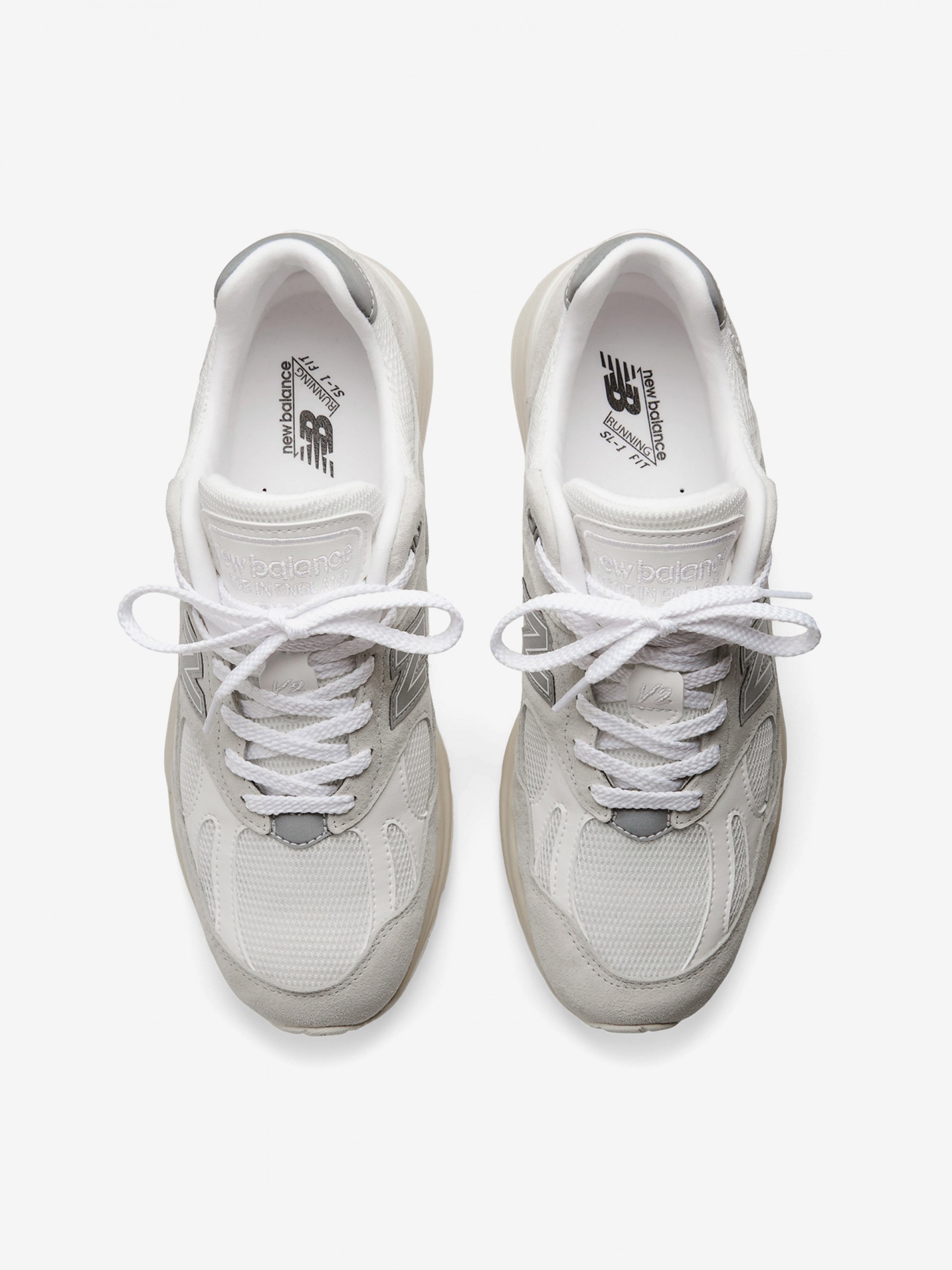 Zapatillas New Balance Made in UK 991v2 Grises y Blancas