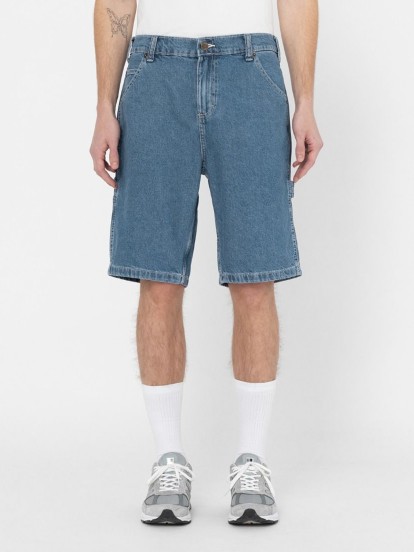 Dickies Garyville Blue Denim Shorts