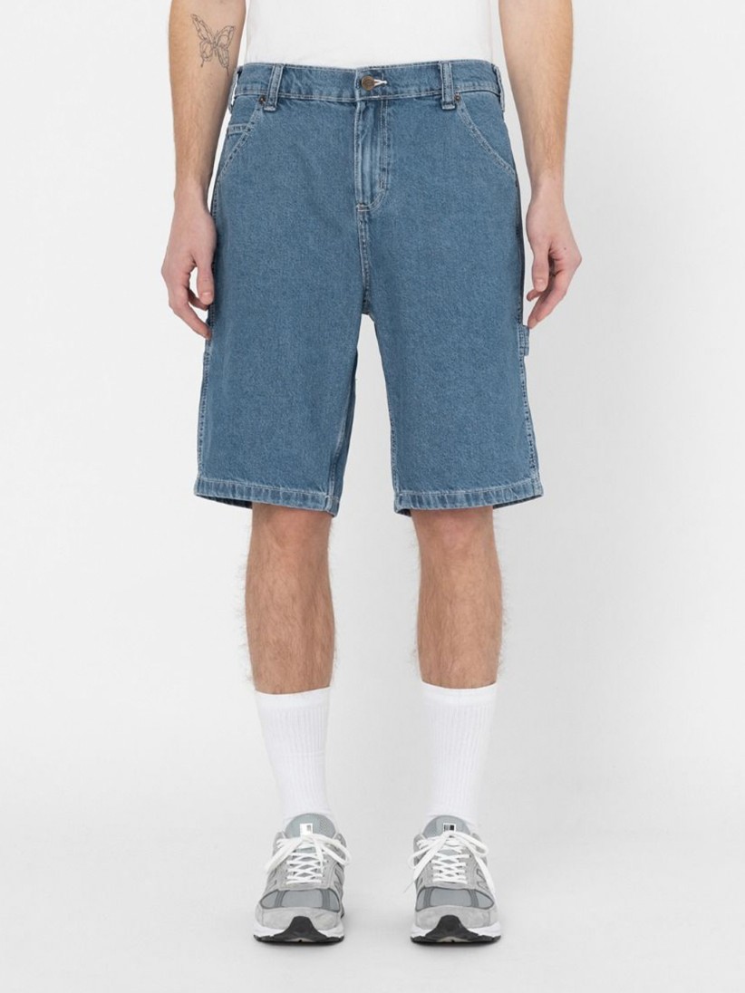 Dickies Garyville Blue Denim Shorts