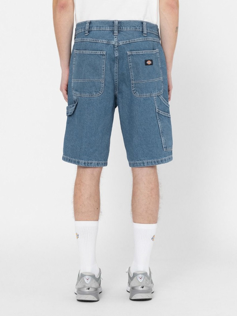 Dickies Garyville Blue Denim Shorts