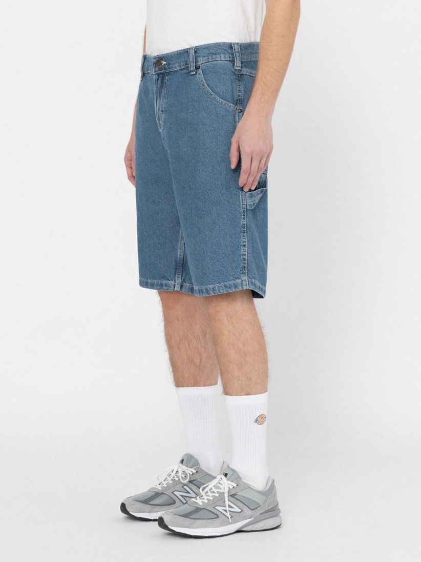 Dickies Garyville Blue Denim Shorts