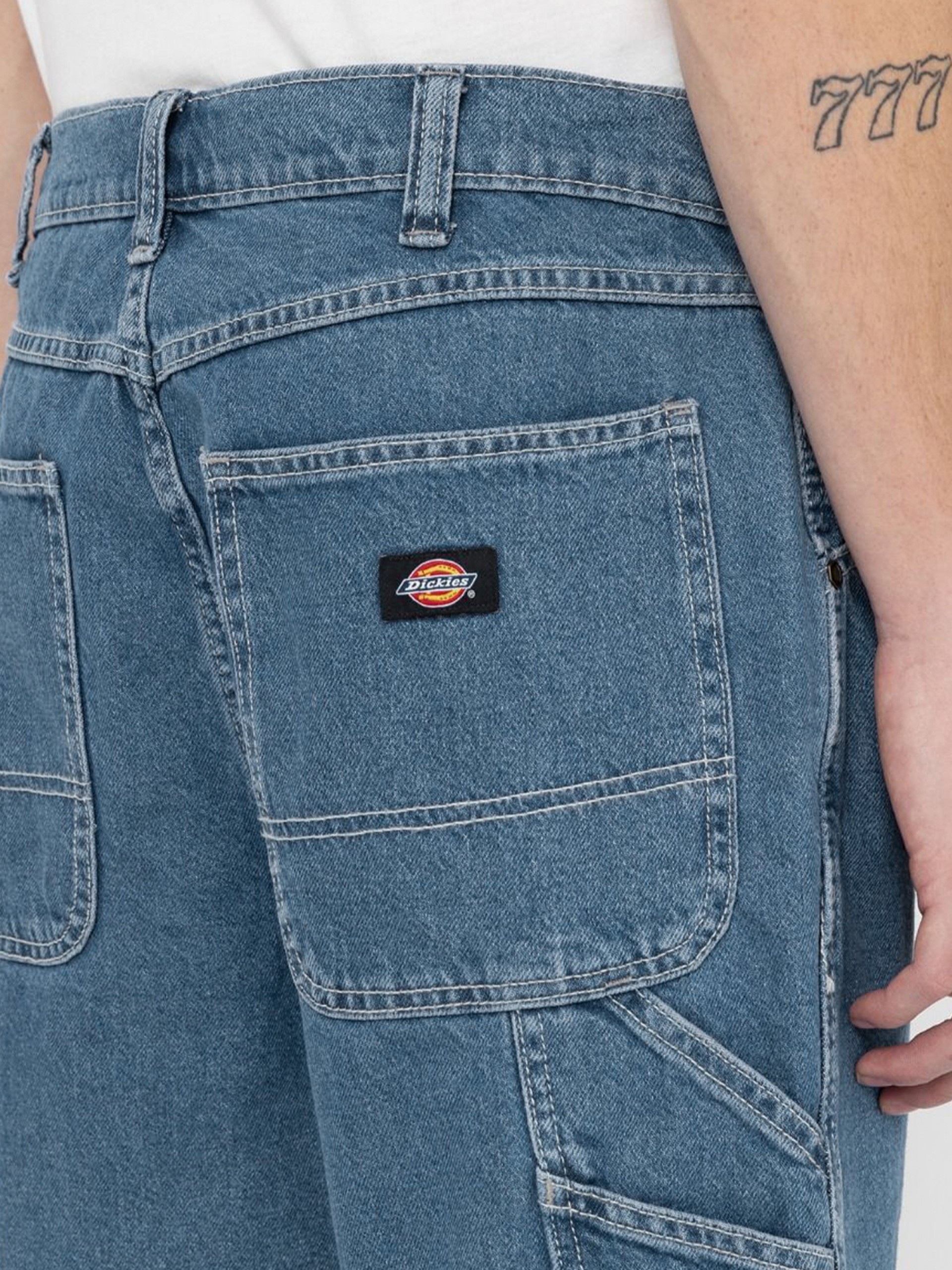 Calções de Ganga Dickies Garyville Azuis