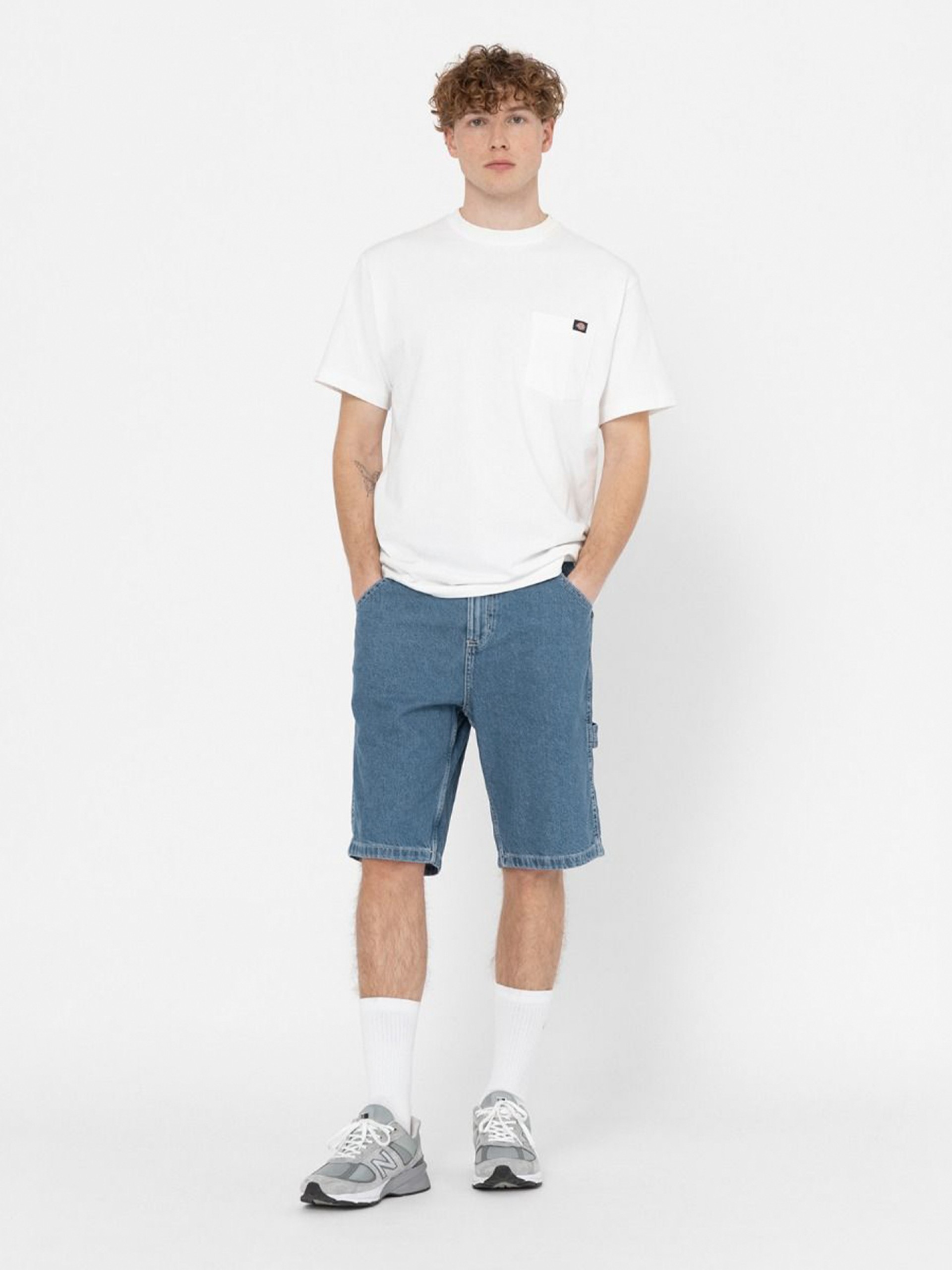 Calções de Ganga Dickies Garyville Azuis