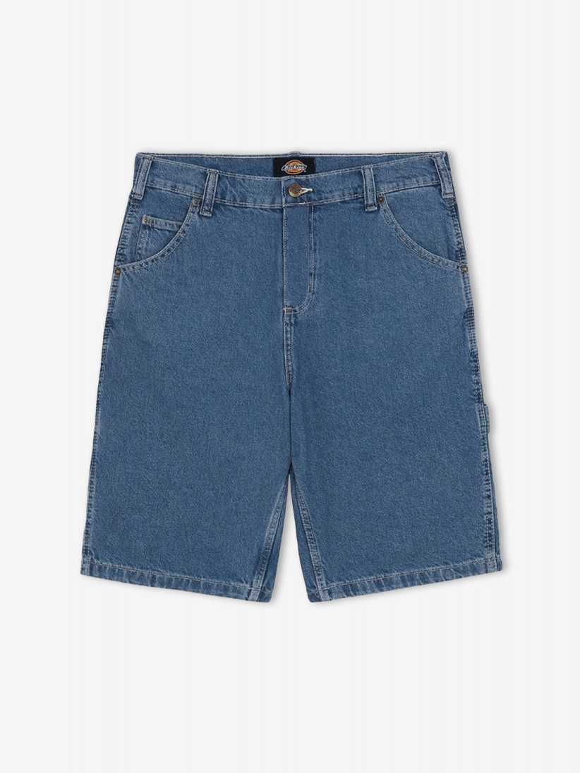 Dickies Garyville Blue Denim Shorts