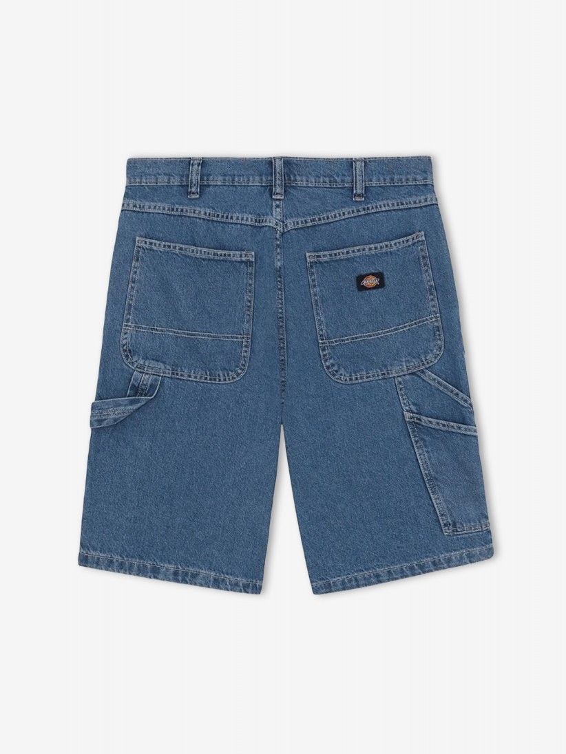 Dickies Garyville Blue Denim Shorts