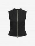 Only ONLMarcella Life Zip Black Vest