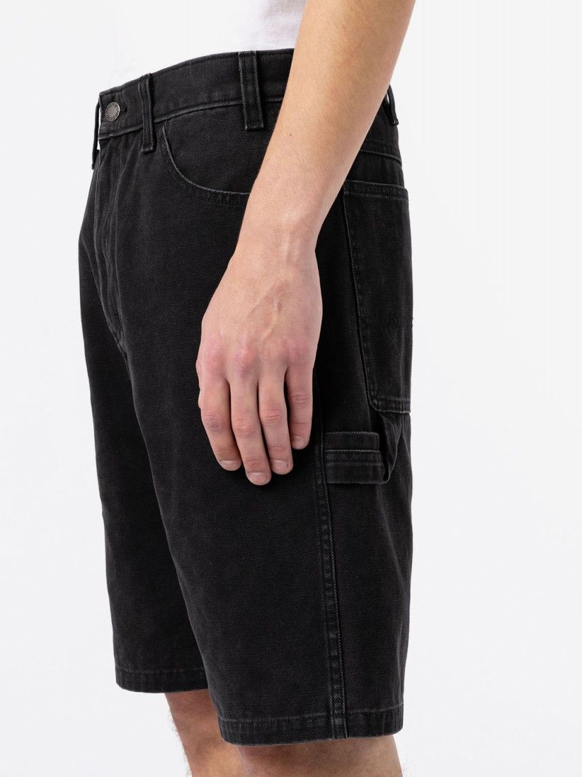 Dickies Duck Canvas Carpenter Black Shorts