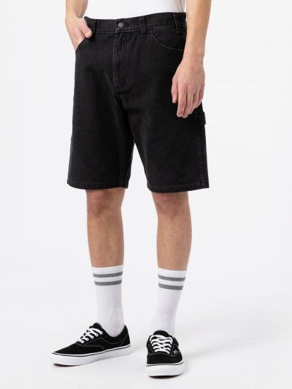Dickies Duck Canvas Carpenter Black Shorts