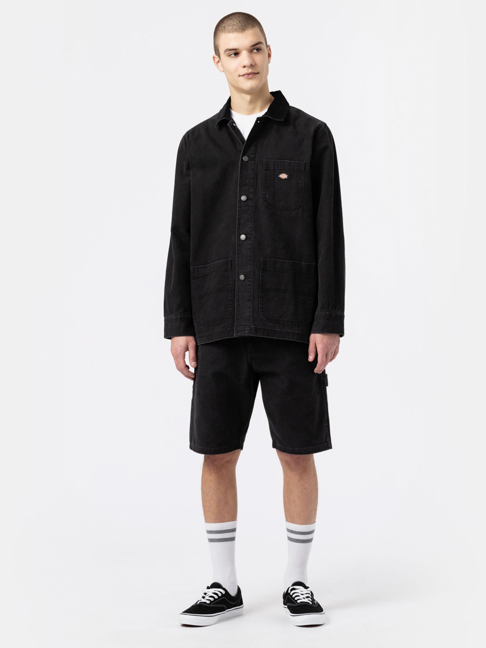 Calções Dickies Duck Canvas Carpenter Pretos