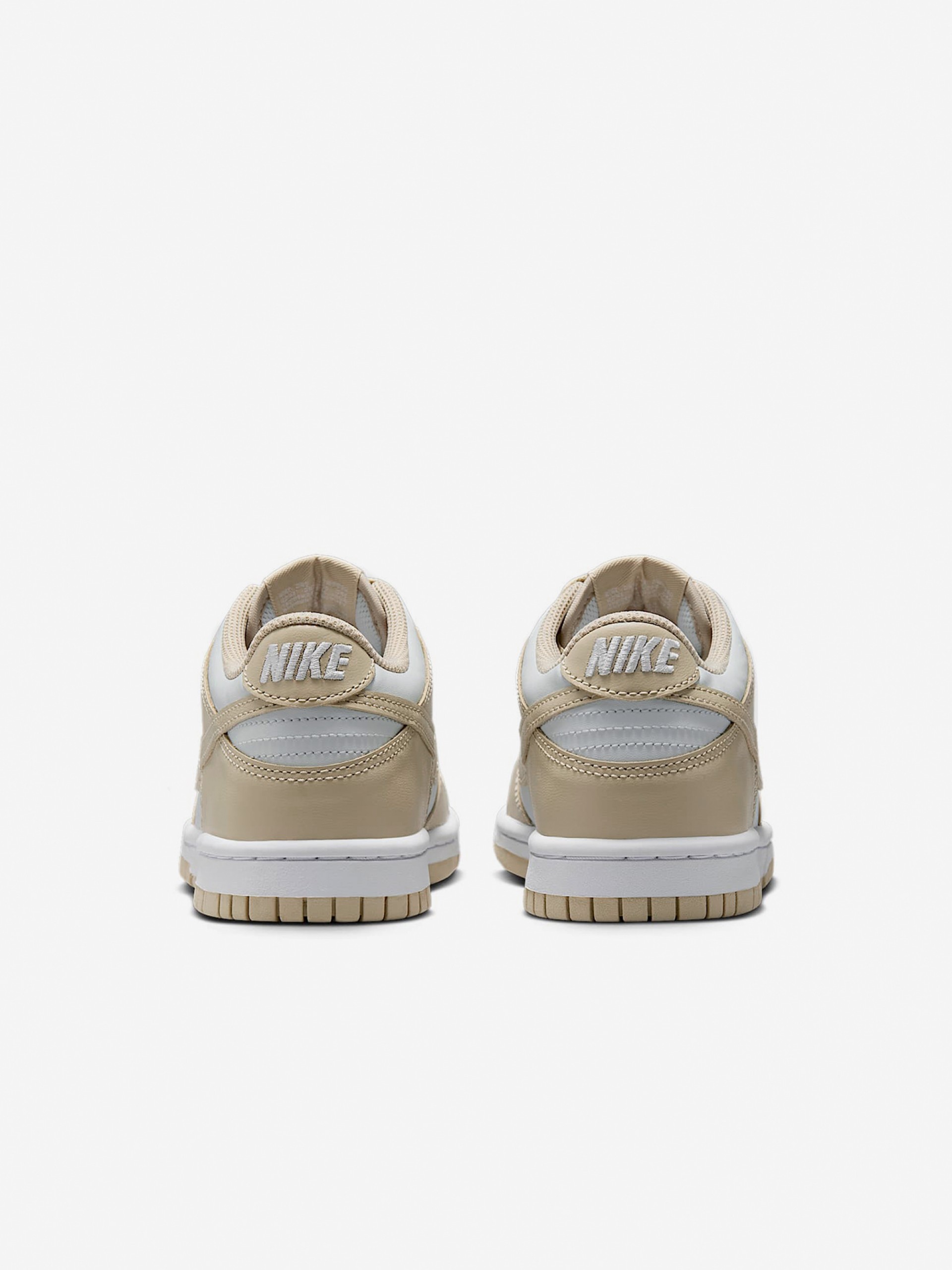 Nike Dunk Low Beige and White Junior Sneakers