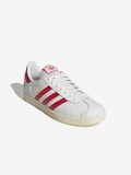 Sapatilhas Adidas Gazelle Brancas e Vermelhas