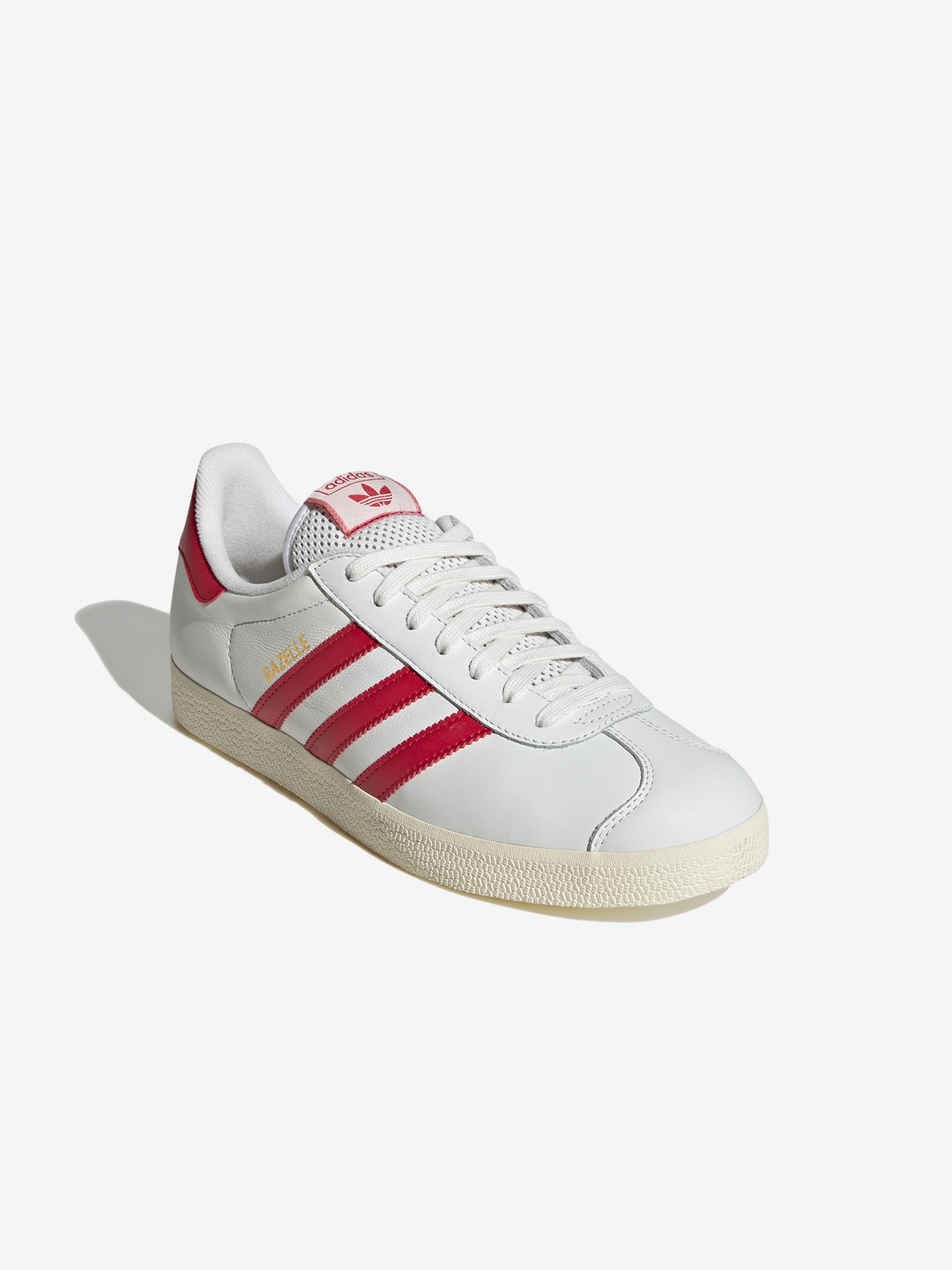 Zapatillas Adidas Gazelle Blancas y Rojas