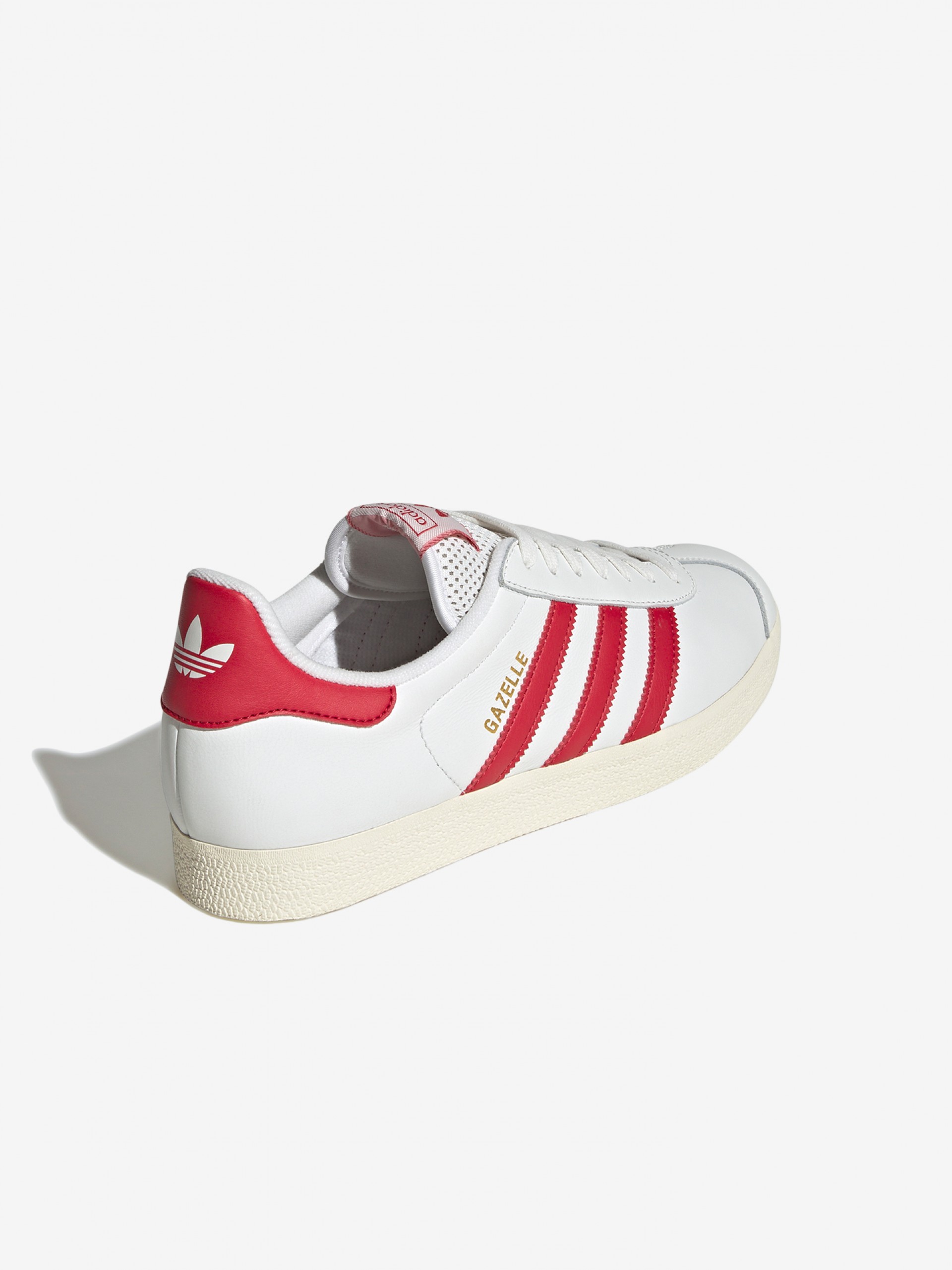 Zapatillas Adidas Gazelle Blancas y Rojas