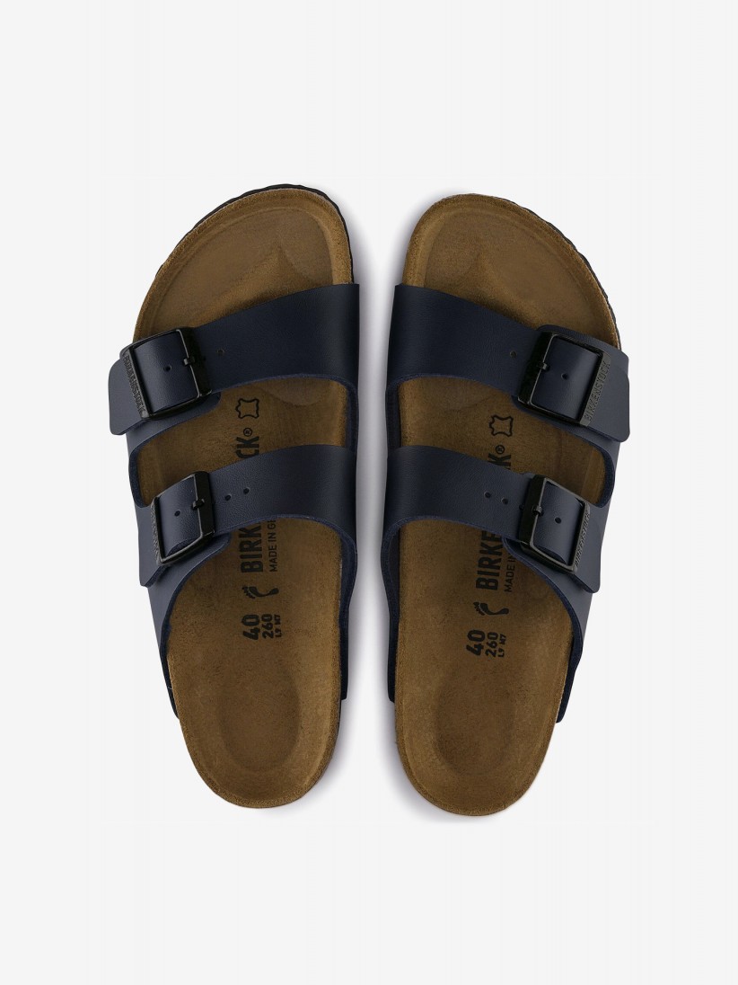 Birkenstock Arizona Birko-Flor Blue Slides