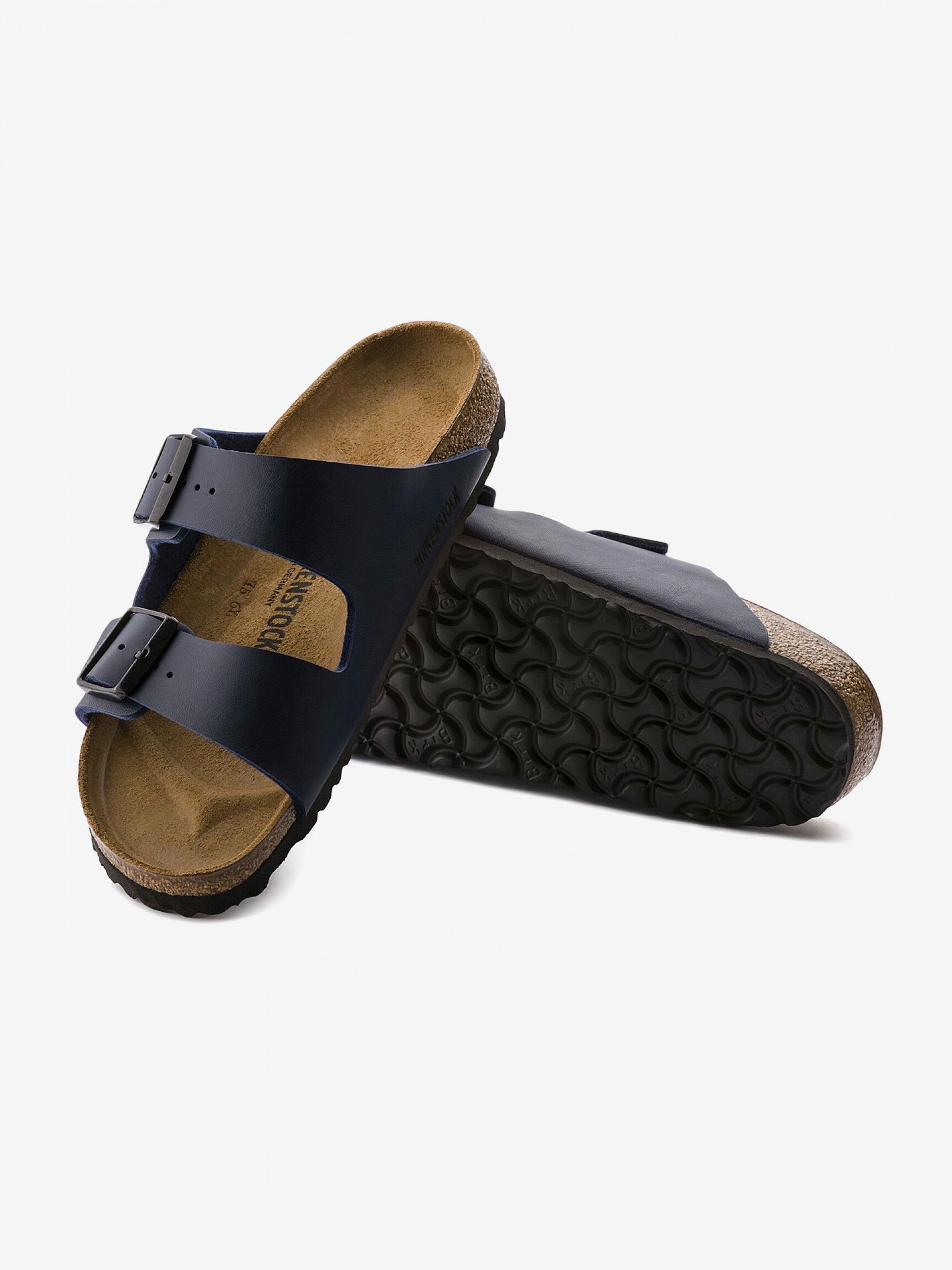 Chinelos Birkenstock Arizona Birko-Flor Azuis