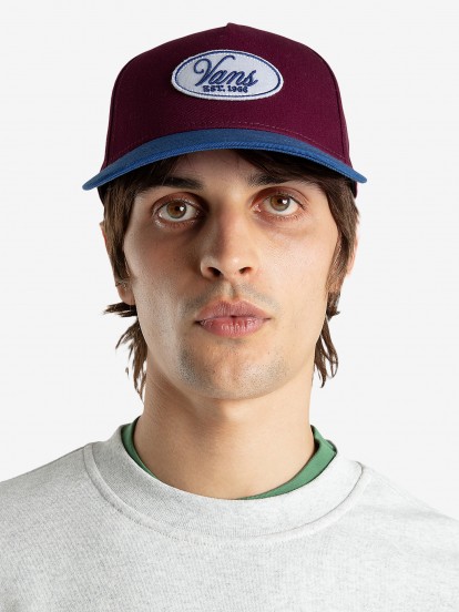 Vans Raley Strapback Burgundy Cap