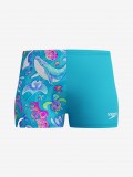 Cales de Natao Speedo Digital Allover Kids Azuis