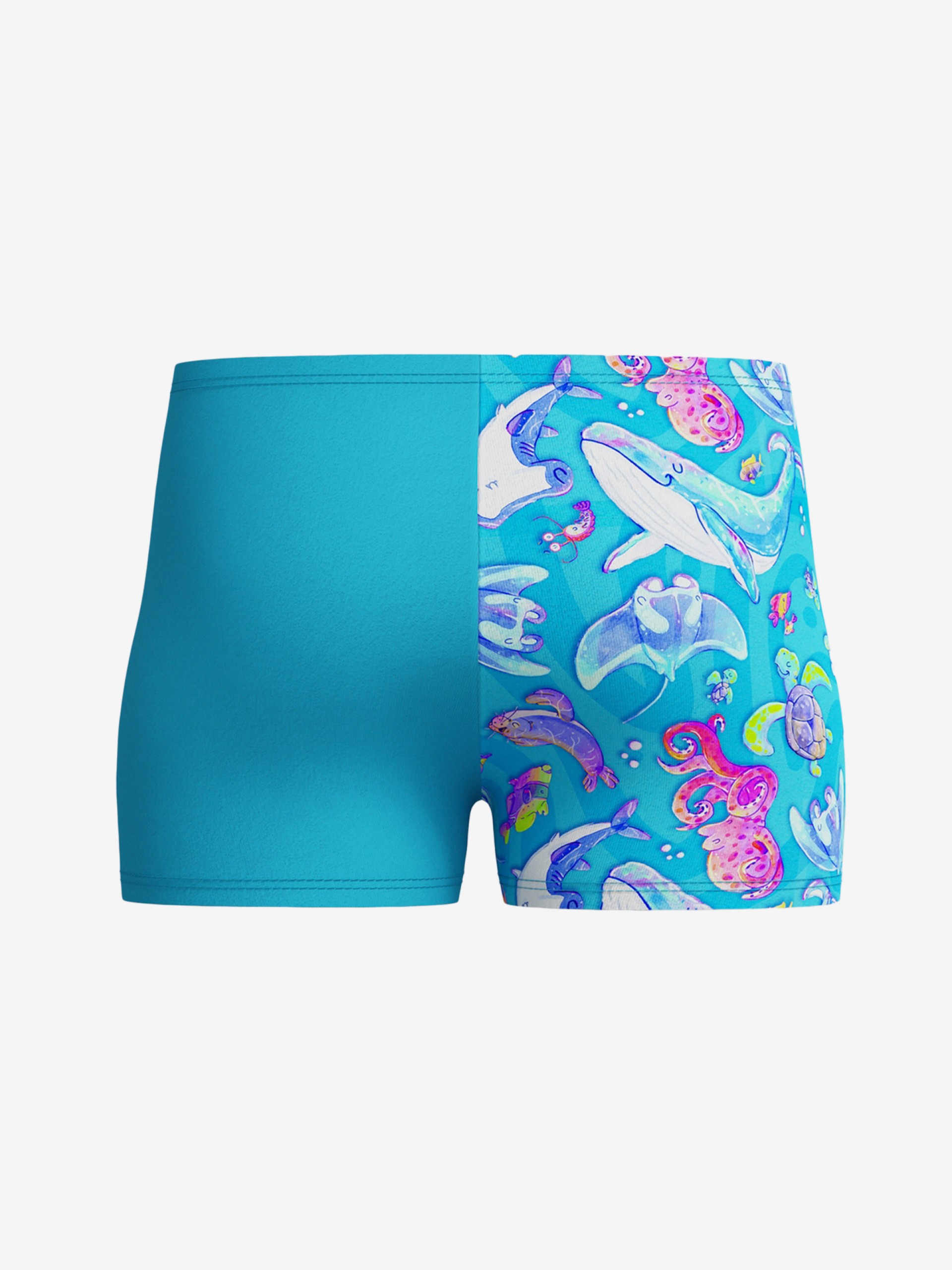 Bañador de Natación Speedo Digital Allover Kids Azul