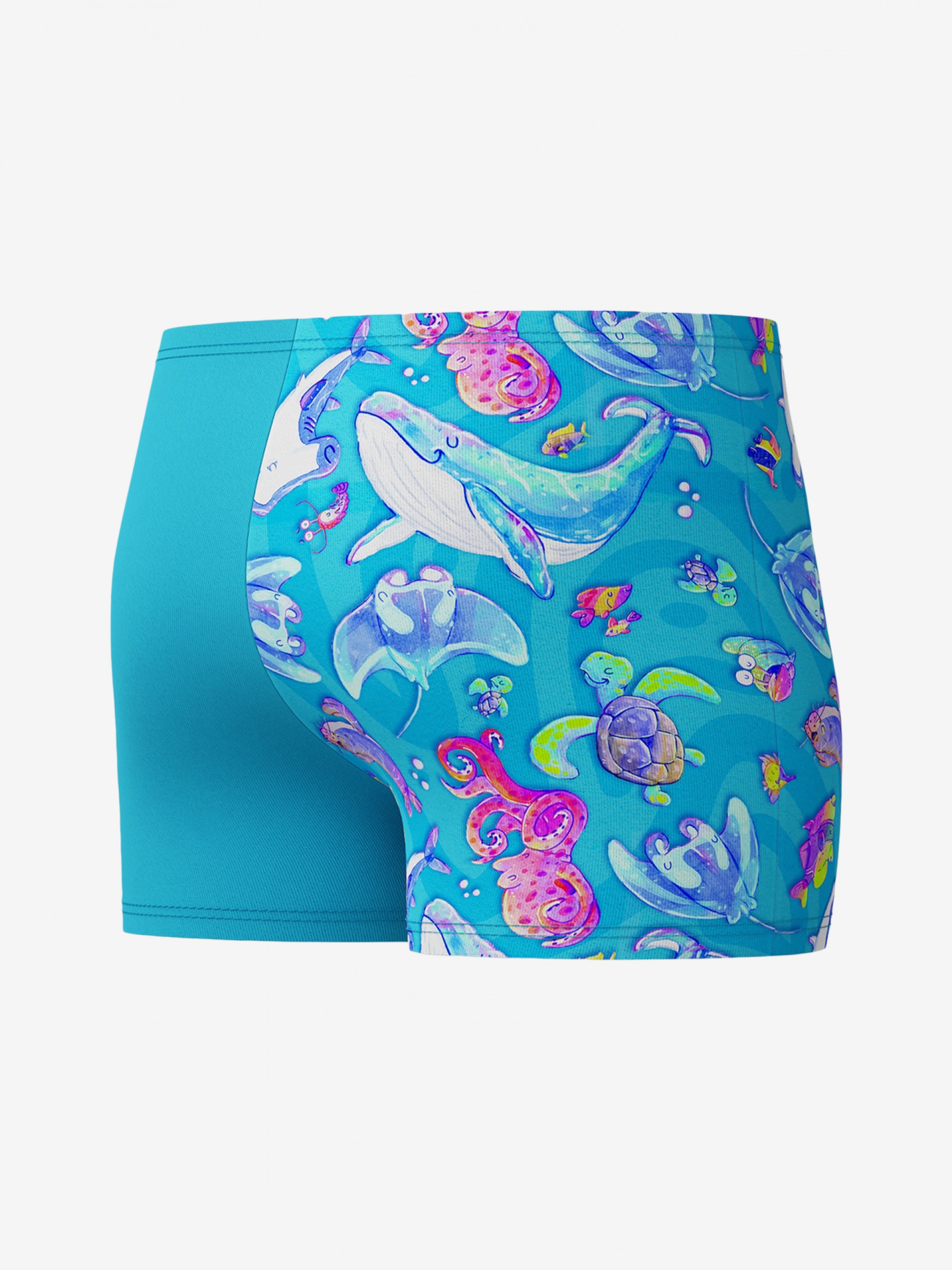 Bañador de Natación Speedo Digital Allover Kids Azul