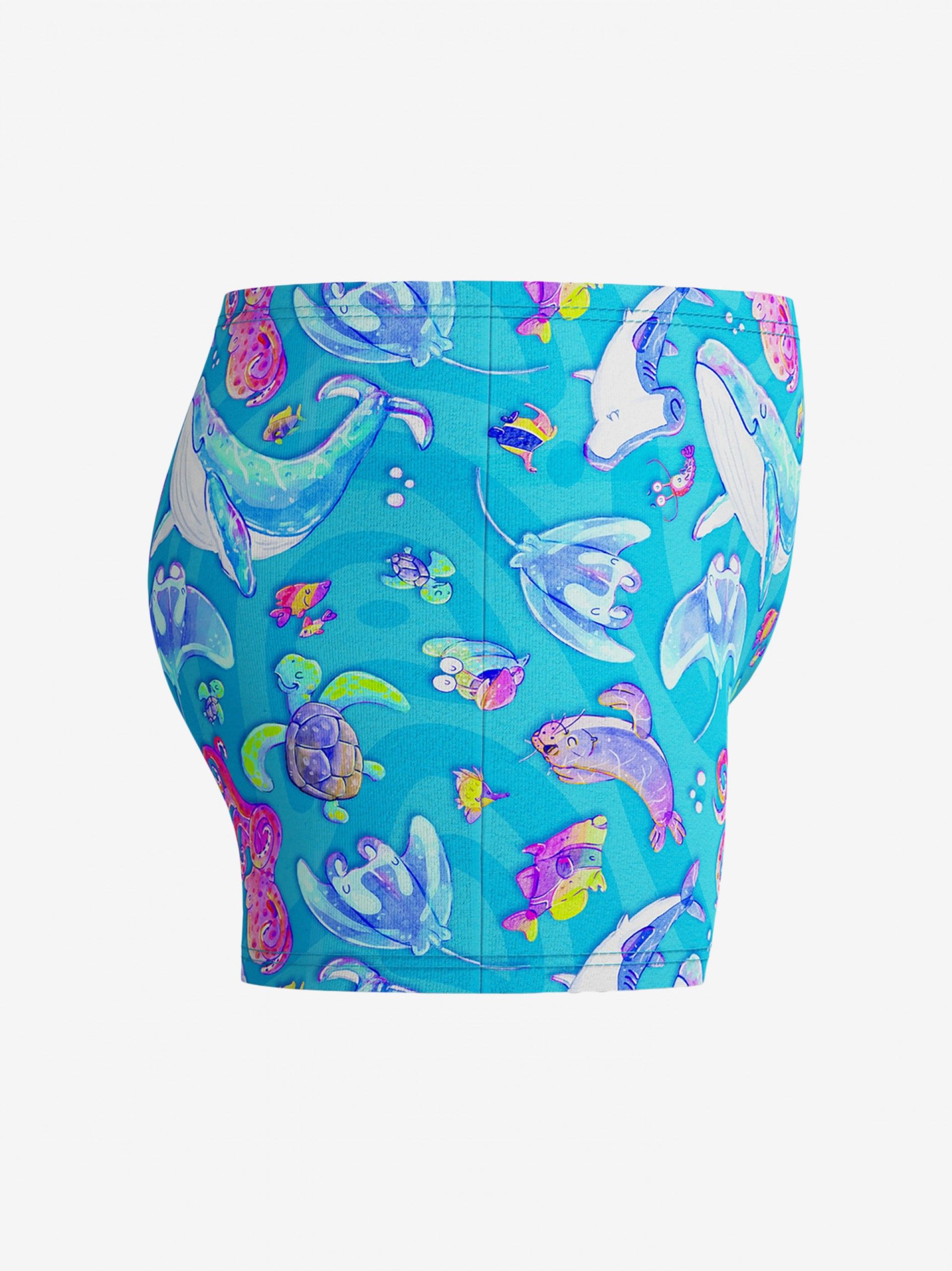 Bañador de Natación Speedo Digital Allover Kids Azul